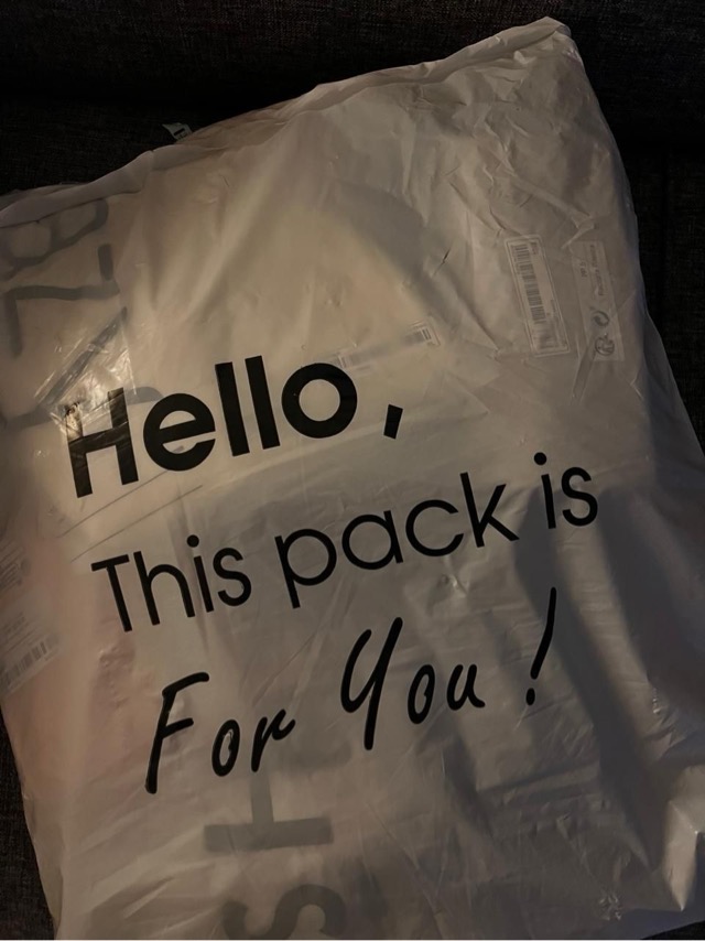 User Shein package post
